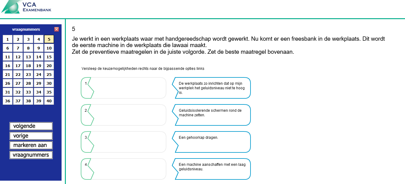 VCA Examenvragen VCA Examenvragen